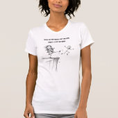 面白い犬好きTシャツ Tシャツ (正面)