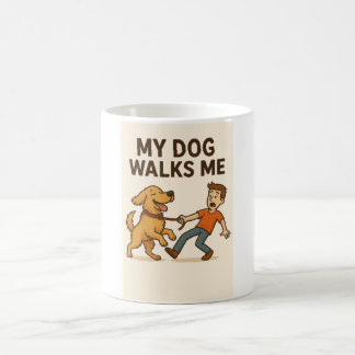 面白い犬 コーヒーマグカップ
