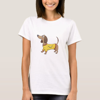 面白い犬 Tシャツ