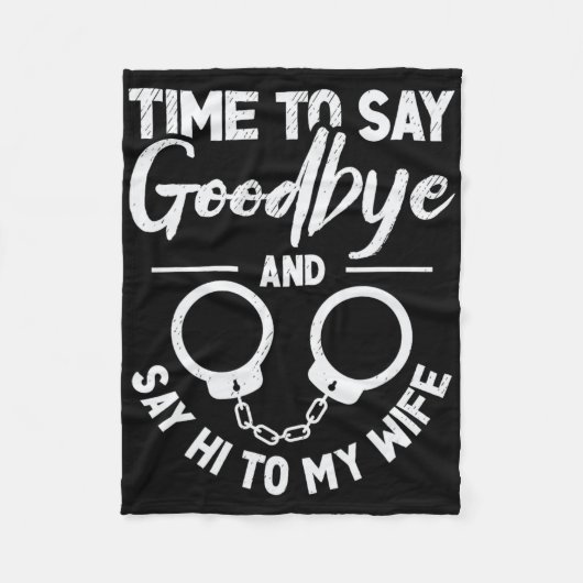 面白い独身パーティー 単身生活 JGA フリースブランケット (正面)