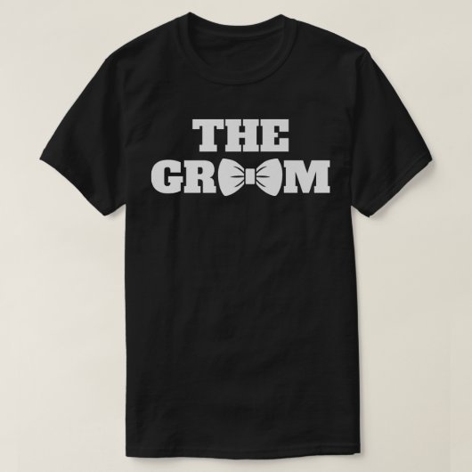 面白い独身パーティー 花婿 ウェディングパーティー メンズ Tシャツ (デザイン正面)