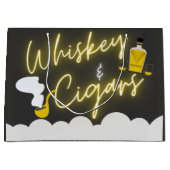 面白い独身最後の夜 ラージペーパーバッグ (正面)