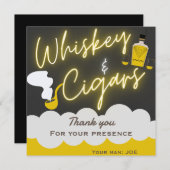 面白い独身最後の夜 招待状 (正面/裏面)