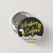 面白い独身最後の夜 缶バッジ (正面&裏面)