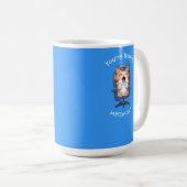 面白い猫がにゃーにゃーとうるさい コーヒーマグカップ (正面右)