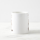 面白い猫が私の癇に障るのをやめて コーヒーマグカップ (中央)