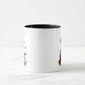 面白い猫のコーヒーマグ - 変わったコーヒー好きへのギフト マグカップ (中央)