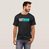 面白い猫のフィギュア Tシャツ (正面フル)