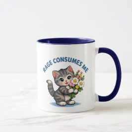 面白い猫のペットマグ マグカップ