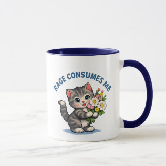 面白い猫のペットマグ マグカップ