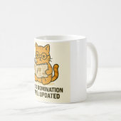 面白い猫のマグカップ コーヒーマグカップ (正面右)