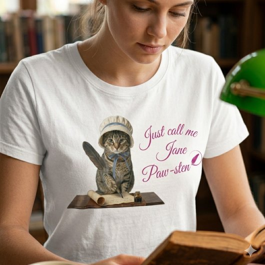 面白い猫のミーム レージェンシー・キャップ Tシャツ