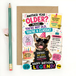 面白い猫の誕生日 カード