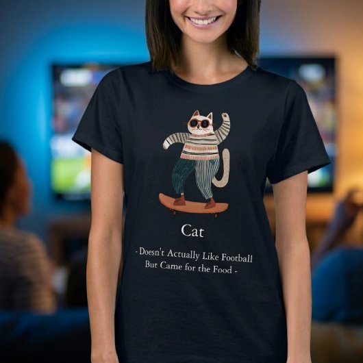 面白い猫のTシャツ Tシャツ
