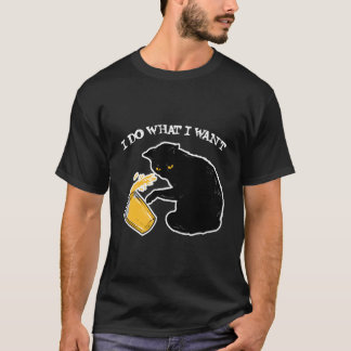 面白い猫好きギフト 面白いフレーズ 猫の飼い主 Tシャツ