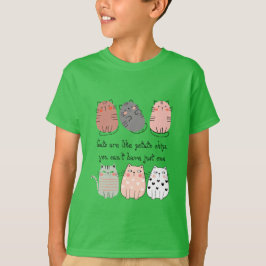 面白い猫、かわいい猫 Tシャツ