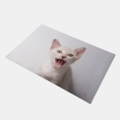 面白い猫 ドアマット (アングル)