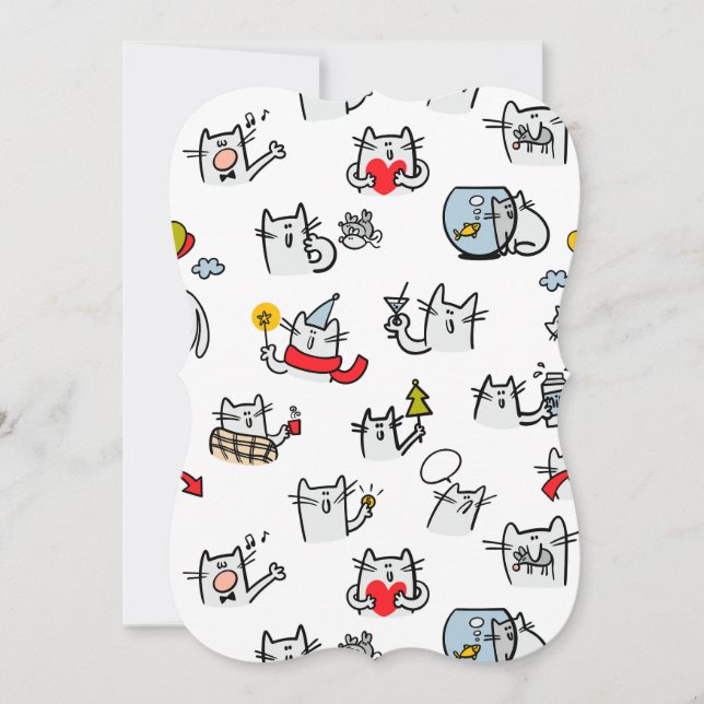 面白い猫、牛乳と魔法 (正面)