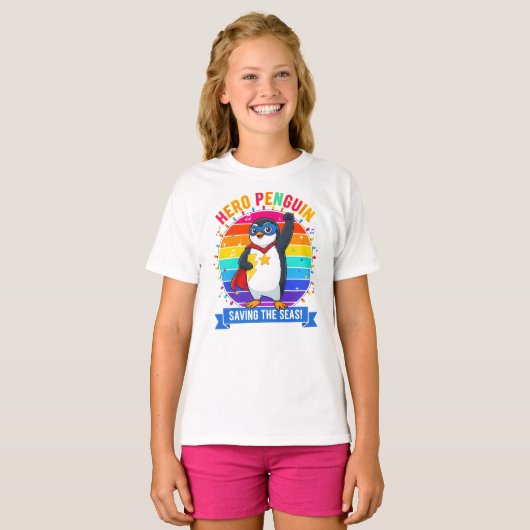 面白い環境グラフィック Tシャツ (正面フル)