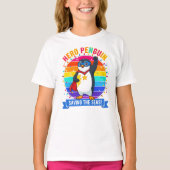 面白い環境グラフィック Tシャツ (正面)
