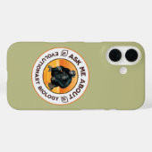 面白い生物学の先生の進化ユーモアギフト Case-Mate iPhoneケース (裏面 (横))