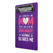 面白い生物学者ママ、生物学者ママ 面白い ミニクリップボード (アングル2)