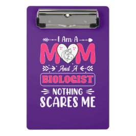 面白い生物学者ママ、生物学者ママ 面白い ミニクリップボード