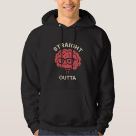 面白い疲れた脳の男性用Tシャツ - 学生 パーカ