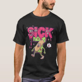 面白い病気のセブンメメTシャツシックスセブン楽しい言葉遊びD Tシャツ (正面)