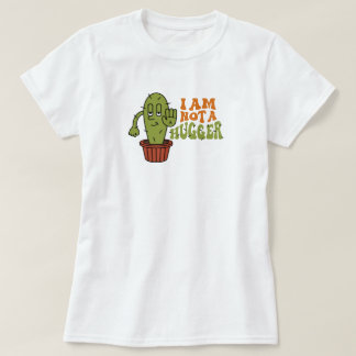 面白い皮肉なサボテン Tシャツ