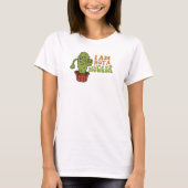 面白い皮肉なサボテン Tシャツ (正面)