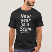 面白い皮肉な引用符 メンズ Tシャツ (正面)