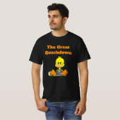 面白い監獄のアヒル グレートクアックダウン Tシャツ (正面フル)