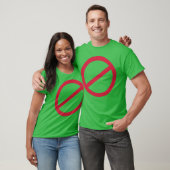 面白い看板はありません Tシャツ (ユニセックス)