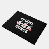 面白い看護師のハロウィン ドアマット (アングル)