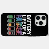 面白い看護師のバッテリー残量引用カラフルな医療 Case-Mate iPhoneケース (裏面 (横))