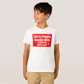 面白い祈り Tシャツ (正面フル)