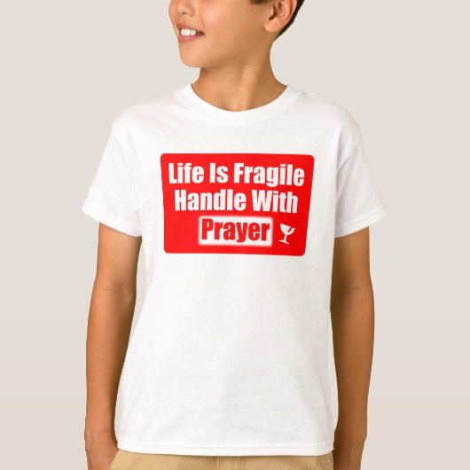 面白い祈り Tシャツ (正面)
