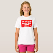 面白い祈り Tシャツ (正面フル)