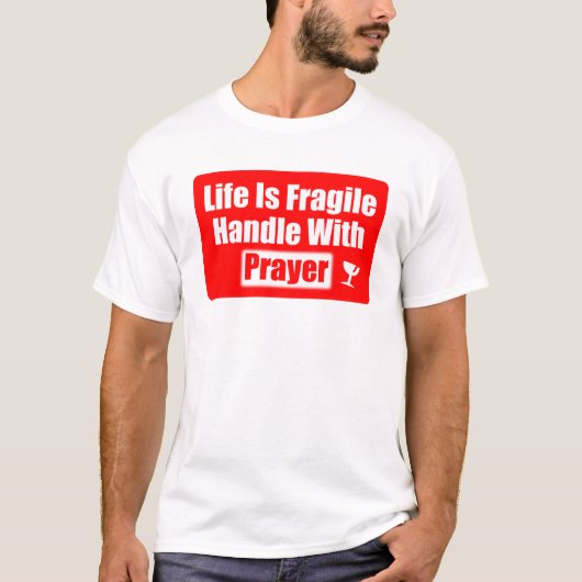 面白い祈り Tシャツ (正面)