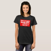 面白い祈り Tシャツ (正面フル)