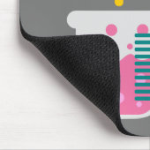 面白い科学の化学、過剰反応しないで名言 マウスパッド (コーナー)