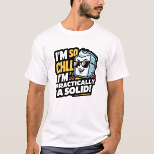 面白い科学 - 涼しい氷 Tシャツ
