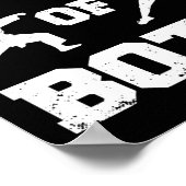 面白い空手ソフト両方の父 ポスター (角)