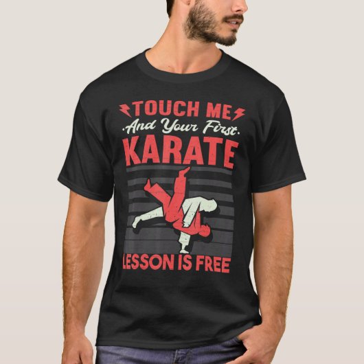 面白い空手 Tシャツ (正面)