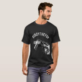面白い競走馬Tシャツ Giddy the F Up Tシャツ (正面フル)