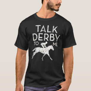 面白い競馬ダービーレースオーナー Tシャツ