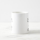 面白い紅茶で幸せな気分 マグカップ (中央)