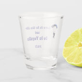 面白い結婚名言独身パーティー ショットグラス (裏面)