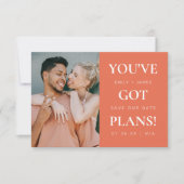 面白い結婚式の予定 セーブザデート (正面)